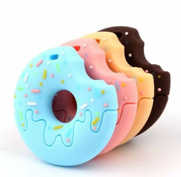 new silicone donut teether baby teething gum biscuit pendant food grade material toys gifts
new silicone donut teether baby teething gum biscuit pendant food grade material toys gifts