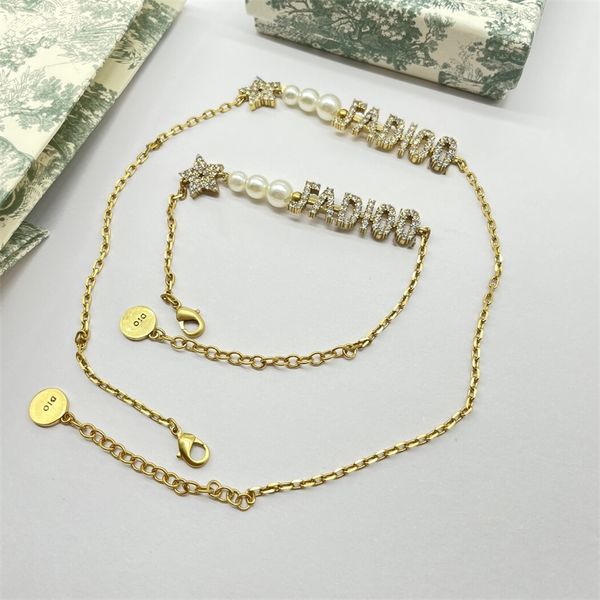 20% off 2022 jewelry di family new ja letter studded star pearl necklace bracelet female choker style neck chain, Black
20% off 2022 jewelry di family new ja letter studded star pearl necklace bracelet female choker style neck chain, Black