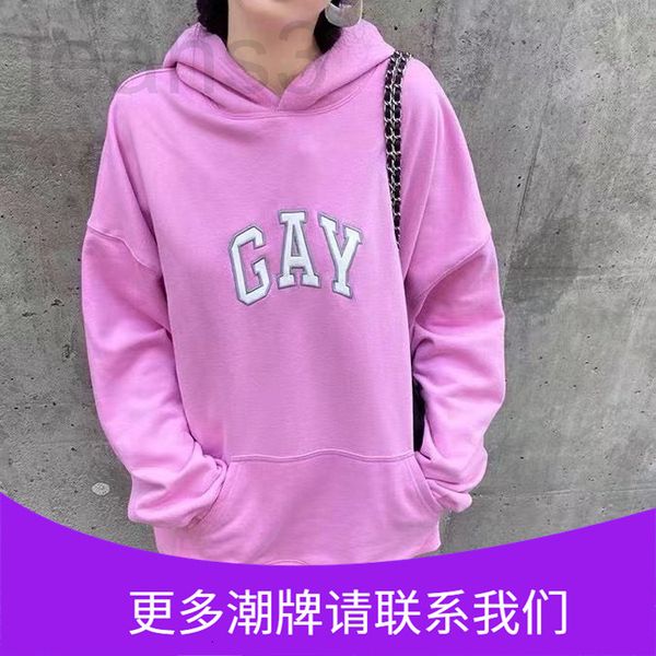 women's hoodies & sweatshirts designer paris fashion brand fleece gay letter embroidery comfortable and warm couple hoodie b home 2zzp, Black
women's hoodies & sweatshirts designer paris fashion brand fleece gay letter embroidery comfortable and warm couple hoodie b home 2zzp, Black