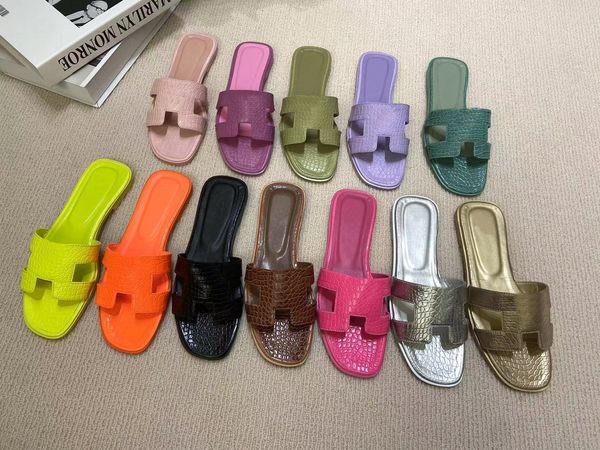 designers h summer beach slippers candy colors leather brands fashion women opentoe lazy slides flip flops 2023 pool mules lows heel ladies, Black
designers h summer beach slippers candy colors leather brands fashion women opentoe lazy slides flip flops 2023 pool mules lows heel ladies, Black