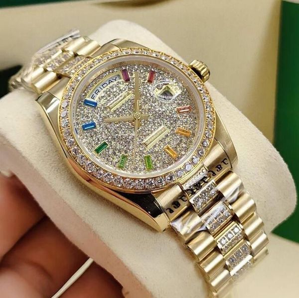 u1 luxury designer watch classic fashion automatic watchin the middle inlaid with colored diamond size 36mm sapphire glass a ladies' fa, Slivery;brown
u1 luxury designer watch classic fashion automatic watchin the middle inlaid with colored diamond size 36mm sapphire glass a ladies' fa, Slivery;brown