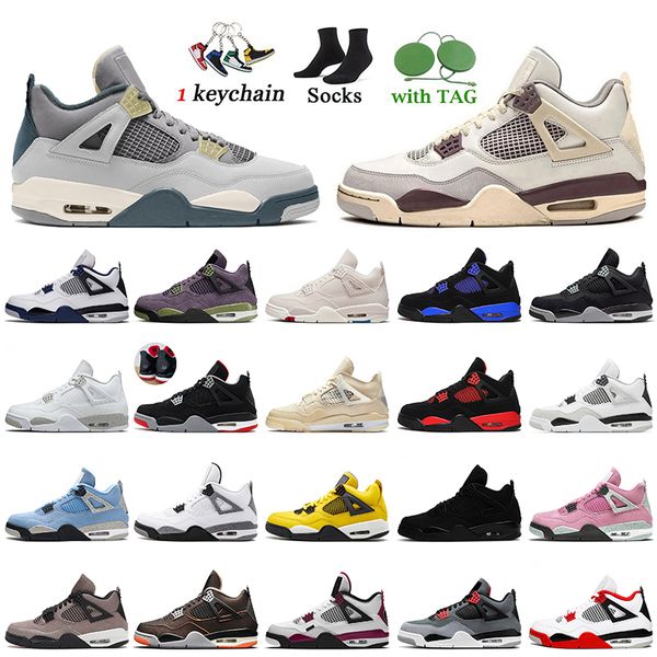 2022 women mens jumpman 4s midnight navy basketball shoes with socks jordens 4 canyon purple craft military black cat canvas blue red thunde
2022 women mens jumpman 4s midnight navy basketball shoes with socks jordens 4 canyon purple craft military black cat canvas blue red thunde