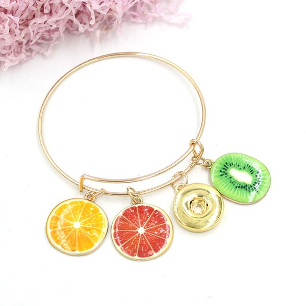 wholesale kiwi orange lemon slices fruit bracelets bangle 18mm snaps bracelet for women gifts pulsera 18mm snap jewelry, Golden;silver
wholesale kiwi orange lemon slices fruit bracelets bangle 18mm snaps bracelet for women gifts pulsera 18mm snap jewelry, Golden;silver