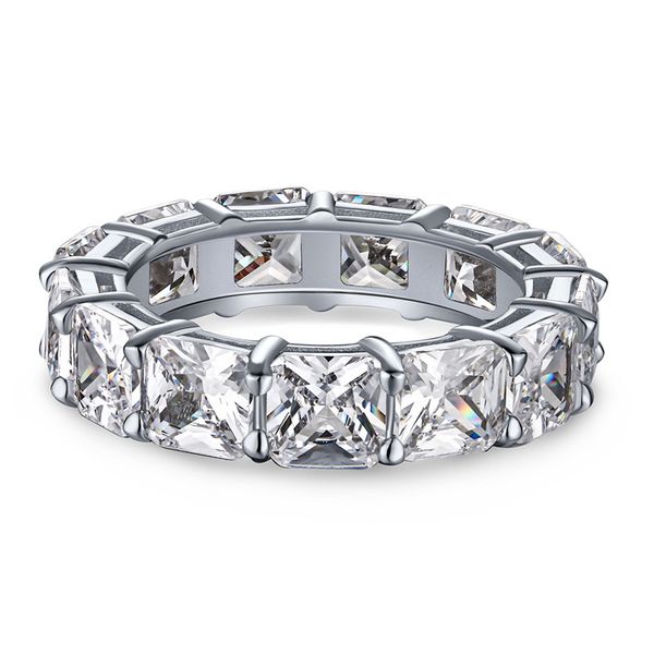 full princess cut designer ring luxury jewelry real 925 sterling siver wedding rings white square 5a cubic zirconia diamond for woman bride, Slivery;golden
full princess cut designer ring luxury jewelry real 925 sterling siver wedding rings white square 5a cubic zirconia diamond for woman bride, Slivery;golden
