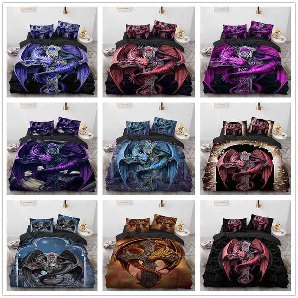 scientisfictional dragon bedding set duvet cover with pillowcase twin full king bedclothes bedroom decor
scientisfictional dragon bedding set duvet cover with pillowcase twin full king bedclothes bedroom decor