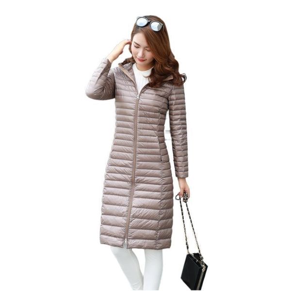 down coat women winter ultra light long down jacket women with hooded down coat female big size coats y201012, Black
down coat women winter ultra light long down jacket women with hooded down coat female big size coats y201012, Black