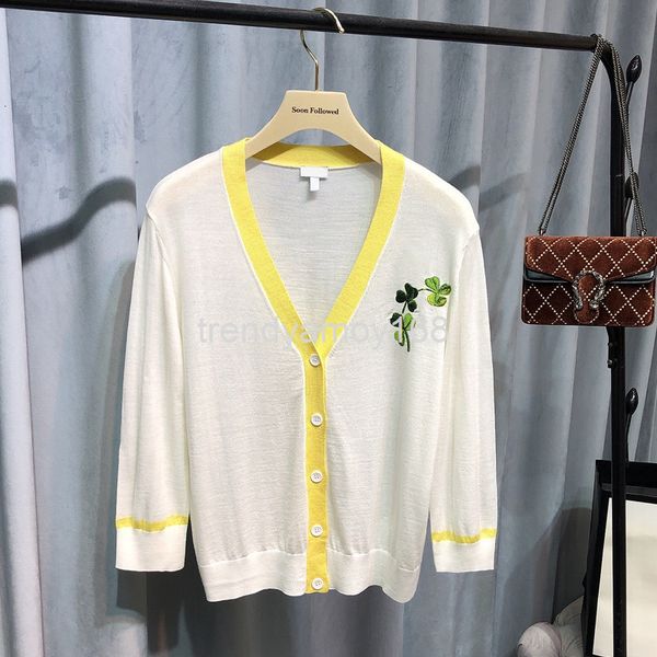 women's knits & tees special price thin sweater fine wool cardigan single breasted coat air conditioner shirt sunscreen, White
women's knits & tees special price thin sweater fine wool cardigan single breasted coat air conditioner shirt sunscreen, White