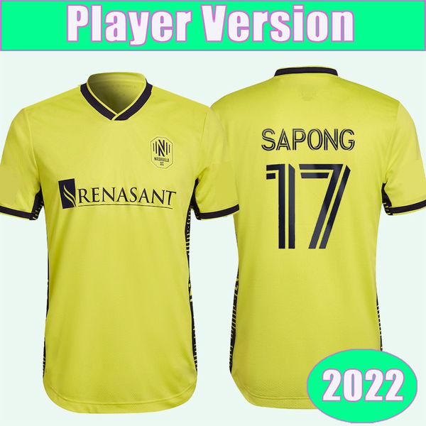 2022 mccarty mukhtar player version sc soccer jerseys new nashville home football shirt leal zubak zimmerman short sleeve uniforms, Black;yellow
2022 mccarty mukhtar player version sc soccer jerseys new nashville home football shirt leal zubak zimmerman short sleeve uniforms, Black;yellow