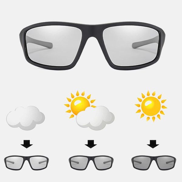 sunglasses men pochromic matte black sports goggles women color changing polarized driving sun glassessunglasses, White;black
sunglasses men pochromic matte black sports goggles women color changing polarized driving sun glassessunglasses, White;black