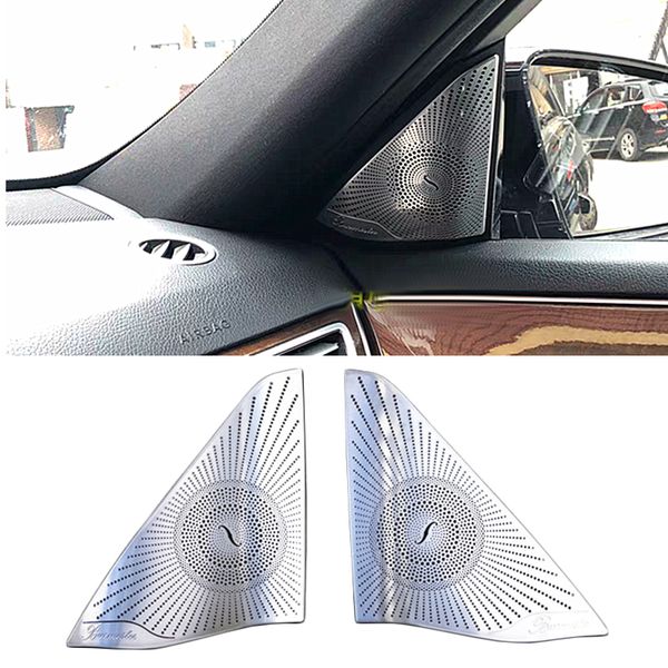 2pcs for mercedes benz e class w212 interior trim car styling car audio speaker cover stainless steel sticker decor accessories
2pcs for mercedes benz e class w212 interior trim car styling car audio speaker cover stainless steel sticker decor accessories
