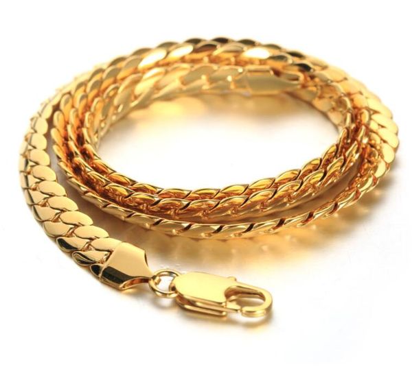 18k gold plated chains cuba necklace hip hop encrypted nk chain 10mm 24", Silver
18k gold plated chains cuba necklace hip hop encrypted nk chain 10mm 24", Silver