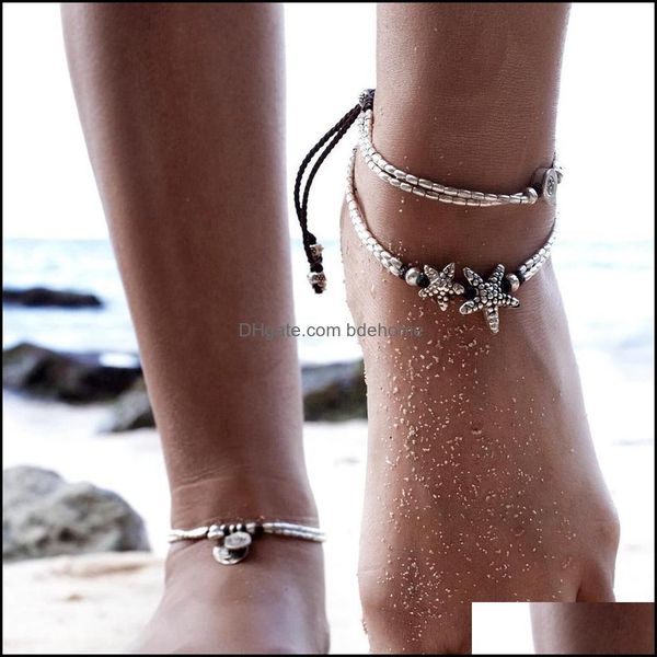 anklets jewelry bohemian women fashion bracelets star om yoga pendant anklet rope chain ankle kka1267 drop delivery 2021 gdesl, Red;blue
anklets jewelry bohemian women fashion bracelets star om yoga pendant anklet rope chain ankle kka1267 drop delivery 2021 gdesl, Red;blue
