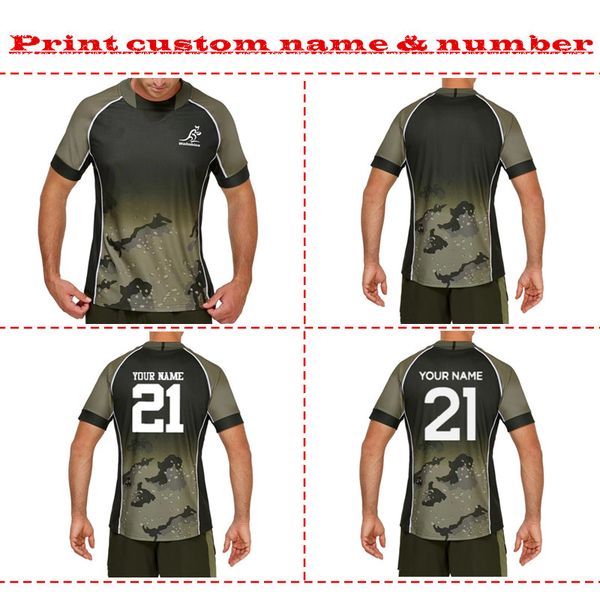 2021/22 australia training rugby jersey shirt size s--5xl (print custom name number), Black
2021/22 australia training rugby jersey shirt size s--5xl (print custom name number), Black