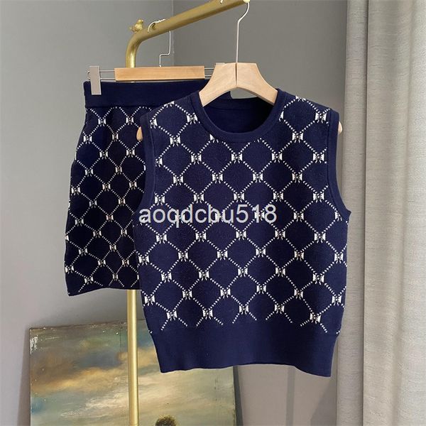 two piece dress yuandan family fashion suit women's early autumn french temperament rhombic lattice knitted vest a-shaped skirt two p, White
two piece dress yuandan family fashion suit women's early autumn french temperament rhombic lattice knitted vest a-shaped skirt two p, White