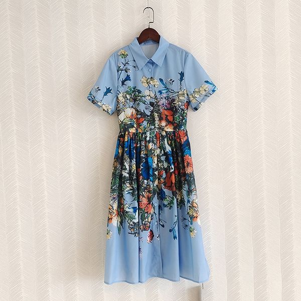 fashion runway dresses turn down collar short sleeve print party office causal, Black
fashion runway dresses turn down collar short sleeve print party office causal, Black