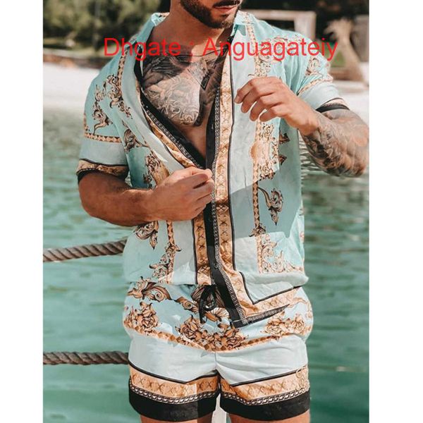 summer fashion mens tracksuit hawaiian sets t-shirts printing luxury men swim short sleeve button shirts beach shorts streetwear casual shir, Gray
summer fashion mens tracksuit hawaiian sets t-shirts printing luxury men swim short sleeve button shirts beach shorts streetwear casual shir, Gray