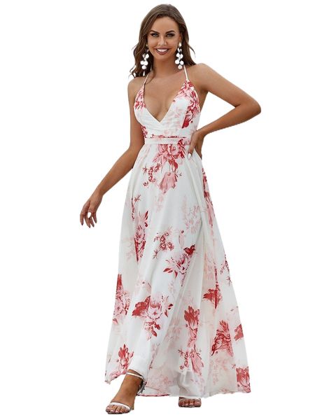 floral print lace up tie backless chiffon dress h28d#, Black;gray
floral print lace up tie backless chiffon dress h28d#, Black;gray