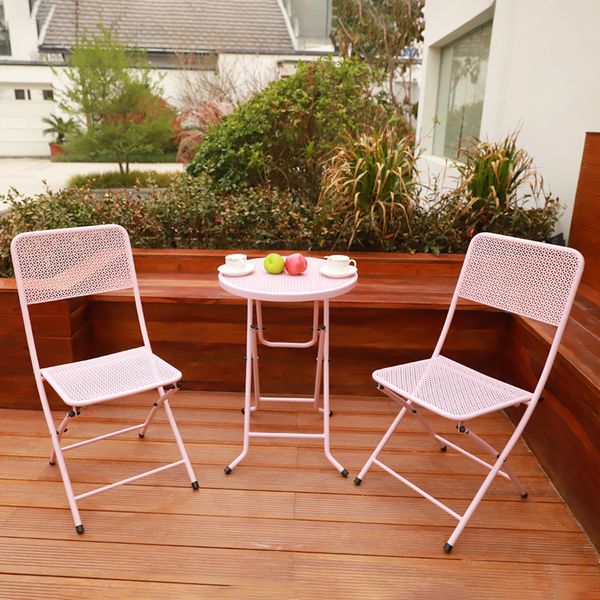 patio bistro set metal folding outdoor patio furniture conversation with round table and chairs
patio bistro set metal folding outdoor patio furniture conversation with round table and chairs
