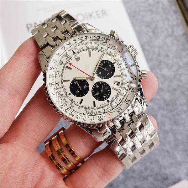 huiya06 luxury men's watch 47mm ultra large dial 316l boutique steel watchband waterproof whiteface century-old watches, Slivery;brown
huiya06 luxury men's watch 47mm ultra large dial 316l boutique steel watchband waterproof whiteface century-old watches, Slivery;brown