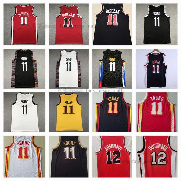 retro mitchell and ness basketball jerseys 11# kyrie demar trae derozan irving young ayo 12 dosunmu same number for different teams jersey, Black;red
retro mitchell and ness basketball jerseys 11# kyrie demar trae derozan irving young ayo 12 dosunmu same number for different teams jersey, Black;red