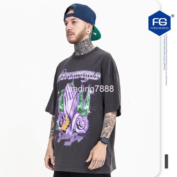 men's t-shirts fg menswear | spring and summer fashion brand purple rose prayer gesture printed wash high street short sleeve t-shirt 8, White;black
men's t-shirts fg menswear | spring and summer fashion brand purple rose prayer gesture printed wash high street short sleeve t-shirt 8, White;black