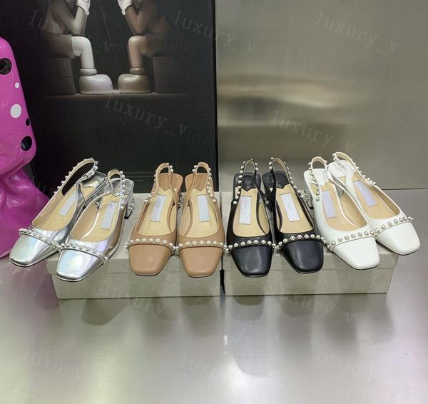 22ss square toe pearl mary jane sandals luxury designers tone ladies classic fashion new spring summer ladies party dress shoes, Black
22ss square toe pearl mary jane sandals luxury designers tone ladies classic fashion new spring summer ladies party dress shoes, Black