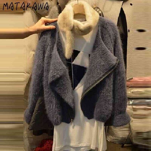 winter clothes women korea womens cardigan autumn and loose mink fleece sweater knitted coat 210506, White
winter clothes women korea womens cardigan autumn and loose mink fleece sweater knitted coat 210506, White