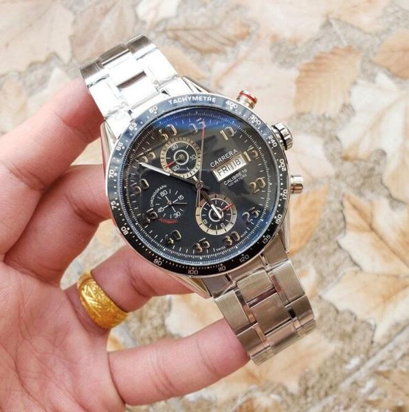men's new selling luxury mechanical watch business style steel watchband waterproof aaa 45mm, Slivery;brown
men's new selling luxury mechanical watch business style steel watchband waterproof aaa 45mm, Slivery;brown