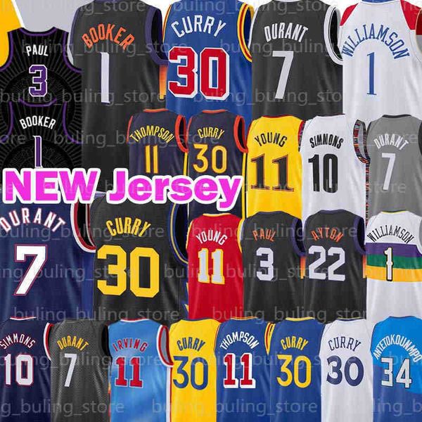 7 kevin durant stephen curry basketball jersey 30 devin booker chris 1 paul 11 irving klay thompson trae williamson young harden kyrie zion, Black
7 kevin durant stephen curry basketball jersey 30 devin booker chris 1 paul 11 irving klay thompson trae williamson young harden kyrie zion, Black