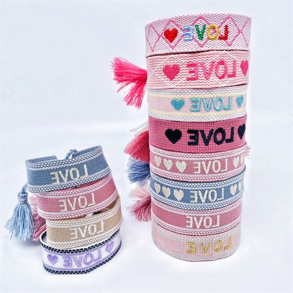 jewelry letter embroidered bracelet woven cheerleading creative personalized wrist band, Golden;silver
jewelry letter embroidered bracelet woven cheerleading creative personalized wrist band, Golden;silver