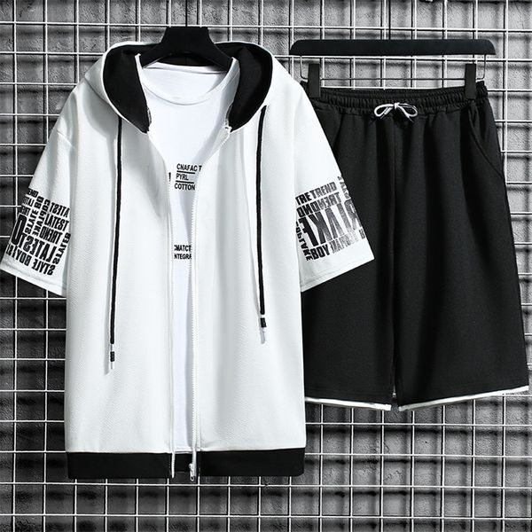 summer men tracksuit casual harajuku sets men s sportswear hooded short sleeve set tshirts short 2pcs sports suit loose clothing 220616, Gray
summer men tracksuit casual harajuku sets men s sportswear hooded short sleeve set tshirts short 2pcs sports suit loose clothing 220616, Gray