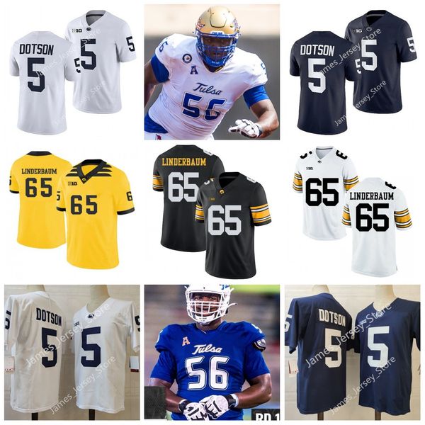 65 tyler linderbaum jersey iowa hawkeyes 56 tyler smith tulsa golden hurricane 5 jahan dotson penn state nittany lions football custom 2022, Black
65 tyler linderbaum jersey iowa hawkeyes 56 tyler smith tulsa golden hurricane 5 jahan dotson penn state nittany lions football custom 2022, Black
