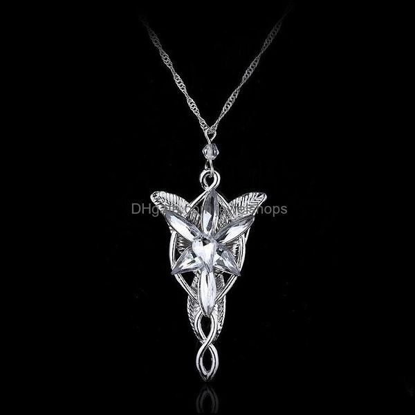 new fashion austrian crystal pendant jewelry twilight star princess necklace lord of the rings wizard wedding drop delivery 2021 necklaces, Silver
new fashion austrian crystal pendant jewelry twilight star princess necklace lord of the rings wizard wedding drop delivery 2021 necklaces, Silver