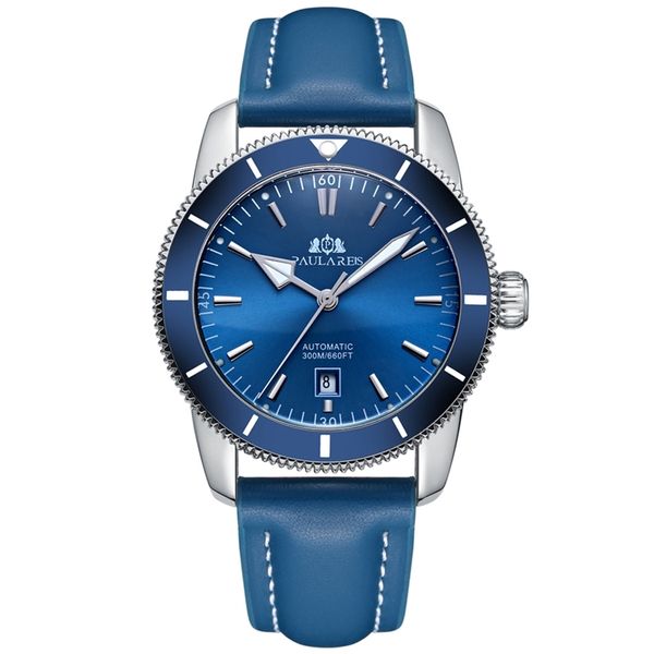 men automatic self wind mechanical net stainless steel black blue leather strap super luxury heritage big face 46mm ocean watch, Slivery;brown
men automatic self wind mechanical net stainless steel black blue leather strap super luxury heritage big face 46mm ocean watch, Slivery;brown