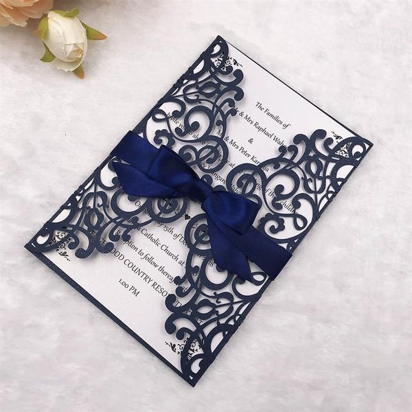 50pcs 250g black burgundy ivory pink paper 5x7 laser cut wedding invitations card greeting invite pocket no envelope240u
50pcs 250g black burgundy ivory pink paper 5x7 laser cut wedding invitations card greeting invite pocket no envelope240u