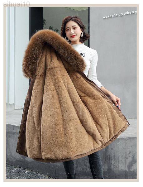 2022 new winter jacket warm fur collar thick overcoat fashion long hooded parkas women's jacket clothing female snow wear coat l220730, Black
2022 new winter jacket warm fur collar thick overcoat fashion long hooded parkas women's jacket clothing female snow wear coat l220730, Black