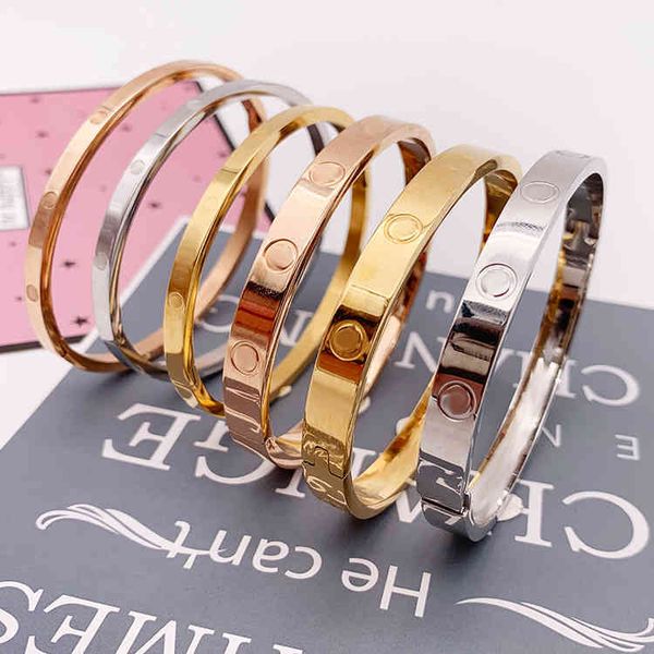 kajia bracelet love male and female coupl stainls steel bracelet titanium steel simple fashion classic bracelet, Golden;silver
kajia bracelet love male and female coupl stainls steel bracelet titanium steel simple fashion classic bracelet, Golden;silver