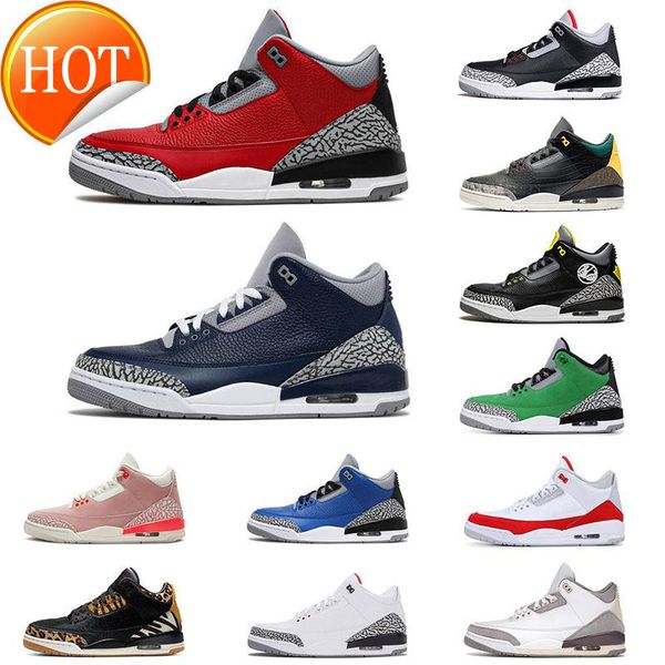 2021 arrival authentic men trainers jumpman 3 basketball sports shoes unc georgetown 3m reflective women 3s sneakers cool grey comfortable, Black
2021 arrival authentic men trainers jumpman 3 basketball sports shoes unc georgetown 3m reflective women 3s sneakers cool grey comfortable, Black