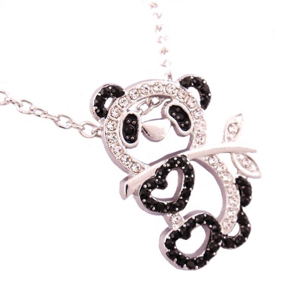 pendant necklaces arrival animal necklace crystal cute female panda with link chain drop, Silver
pendant necklaces arrival animal necklace crystal cute female panda with link chain drop, Silver
