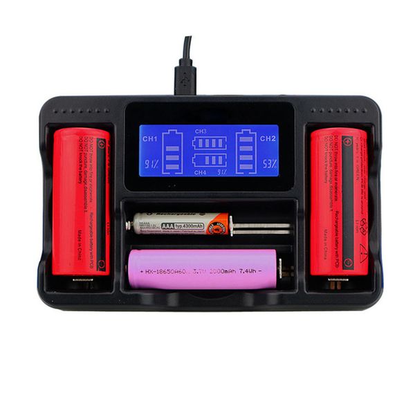 4 slots smart a aa aaa c battery usb charger 18650 26650 li-ion ni-mh ni-cd rechargeable batteries lcd charging adapter
4 slots smart a aa aaa c battery usb charger 18650 26650 li-ion ni-mh ni-cd rechargeable batteries lcd charging adapter