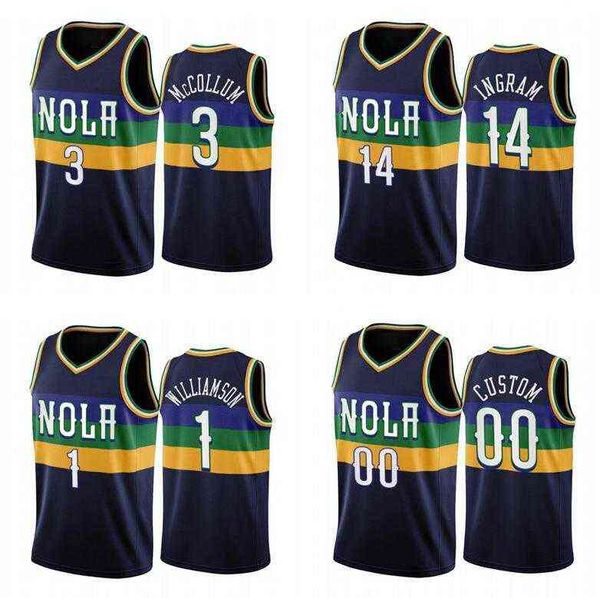 basketball jerseys 3 mccollum 1 williams 14 ingram 2022-23 city jersey, Black
basketball jerseys 3 mccollum 1 williams 14 ingram 2022-23 city jersey, Black