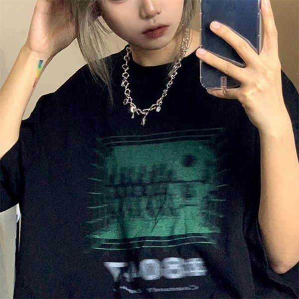 women s t shirt short sleeved tshirt summer harajuku grunge print aesthetic punk streetwear size female shirt clothes 220624, White
women s t shirt short sleeved tshirt summer harajuku grunge print aesthetic punk streetwear size female shirt clothes 220624, White