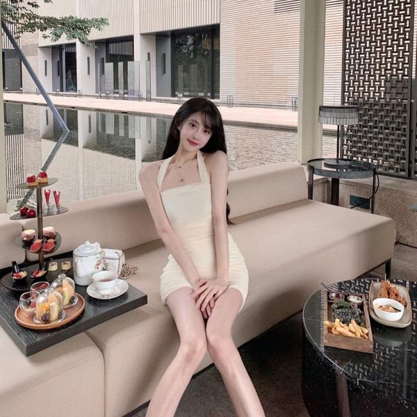 casual dresses mesh halter ruched bodycon party women dress double layer summer partywear backless vestidos 2022, Black;gray
casual dresses mesh halter ruched bodycon party women dress double layer summer partywear backless vestidos 2022, Black;gray