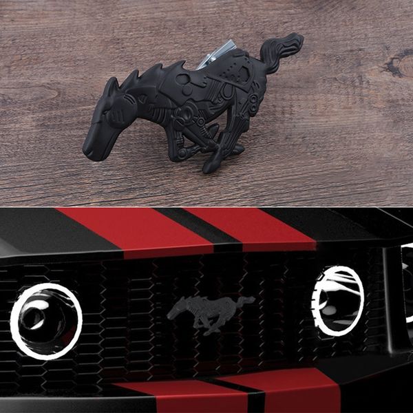 3d logo zinc alloy mustang horse front hood grille emblem sticker running horse decal mustang car styling auto accessories
3d logo zinc alloy mustang horse front hood grille emblem sticker running horse decal mustang car styling auto accessories