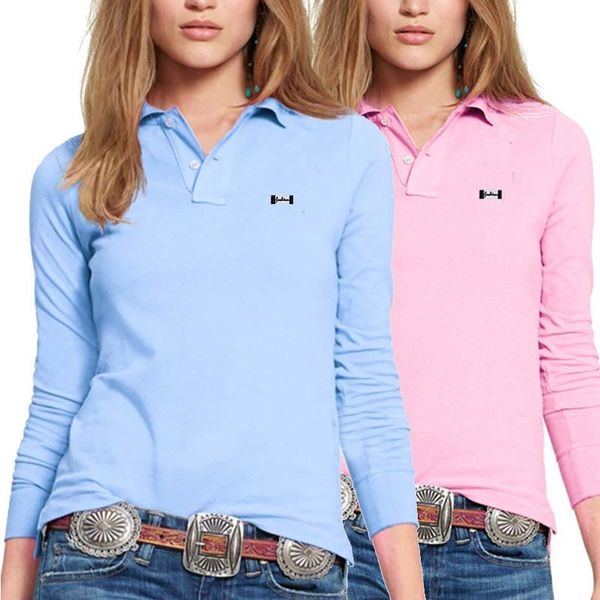 women's polos brand casual ladies shirt spring fashion embroidered cotton long sleeve women's slim lapel women's, White
women's polos brand casual ladies shirt spring fashion embroidered cotton long sleeve women's slim lapel women's, White