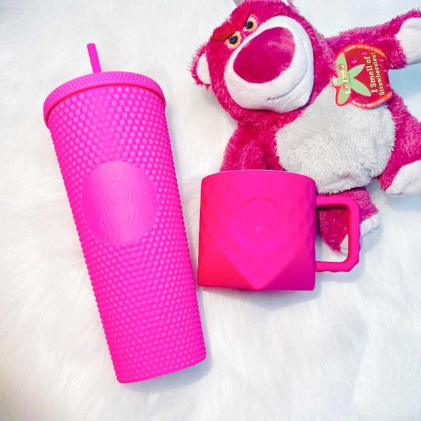 starbucks durian cup rose red summer new barbie powder diamond cut grain ceramic mug net red straw water cup
starbucks durian cup rose red summer new barbie powder diamond cut grain ceramic mug net red straw water cup