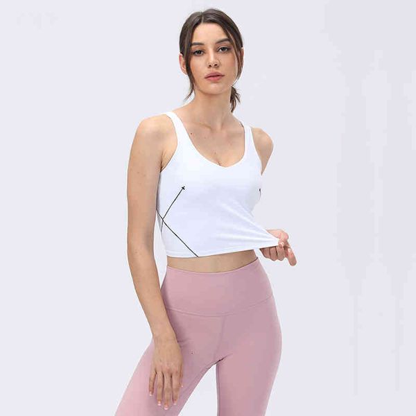 women's two piece pants 2022 spring and summer yoga vest u back moisture absorption sweat wicking sports underwear with breast pad nude, White
women's two piece pants 2022 spring and summer yoga vest u back moisture absorption sweat wicking sports underwear with breast pad nude, White