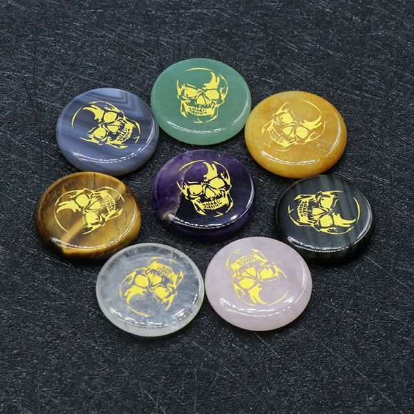 gold skull chakra gemstone round disc semi precious stone palm worry thumbled therapy geometry healing coin reiki donut energy quartz crysta, Black
gold skull chakra gemstone round disc semi precious stone palm worry thumbled therapy geometry healing coin reiki donut energy quartz crysta, Black