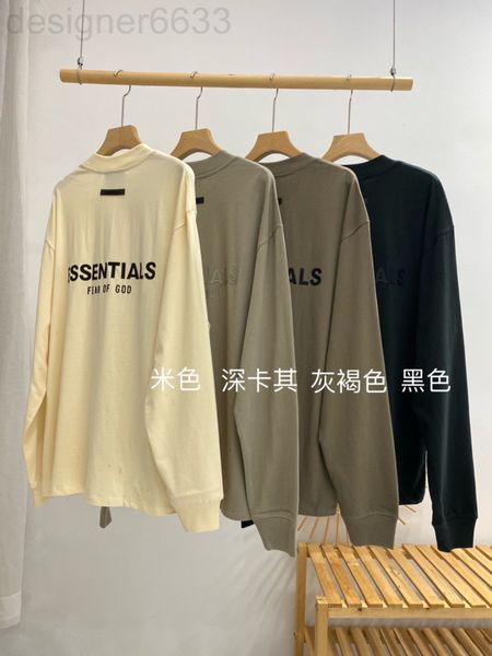 men's t-shirts designer gaoding fee of god season 7 double thread essentials back glue pressing letter long sleeve high gram weight 43g, White;black
men's t-shirts designer gaoding fee of god season 7 double thread essentials back glue pressing letter long sleeve high gram weight 43g, White;black