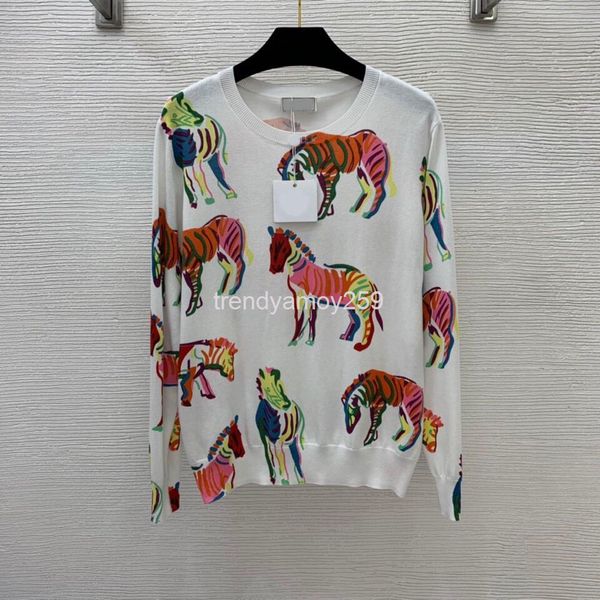 women's knits & tees 70% wool blend fabric color horse pattern printed round neck pullover long sleeve sweater top, White
women's knits & tees 70% wool blend fabric color horse pattern printed round neck pullover long sleeve sweater top, White